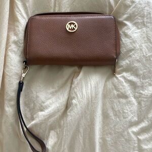 Michael Kors brown wallet